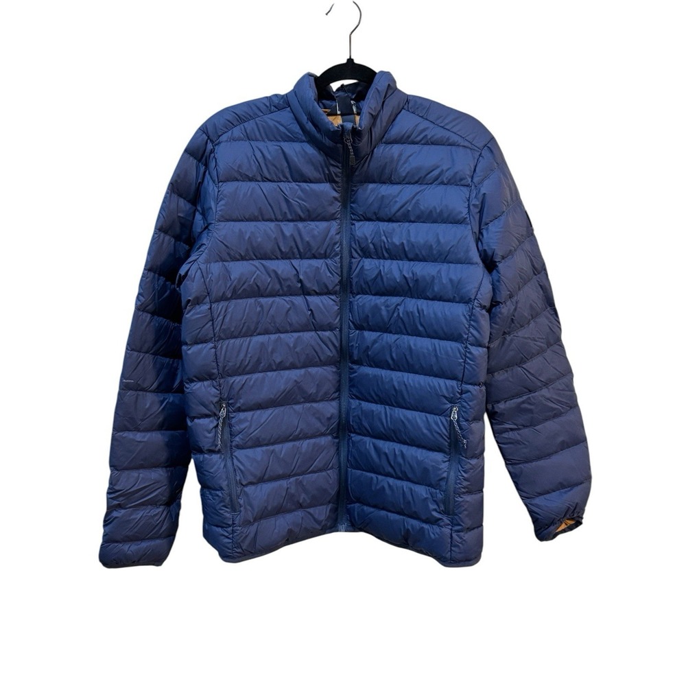 Eddie Bauer Mens Small Down‎ Packable Lightweight Black Jacket Puffer NEW W/TAGS